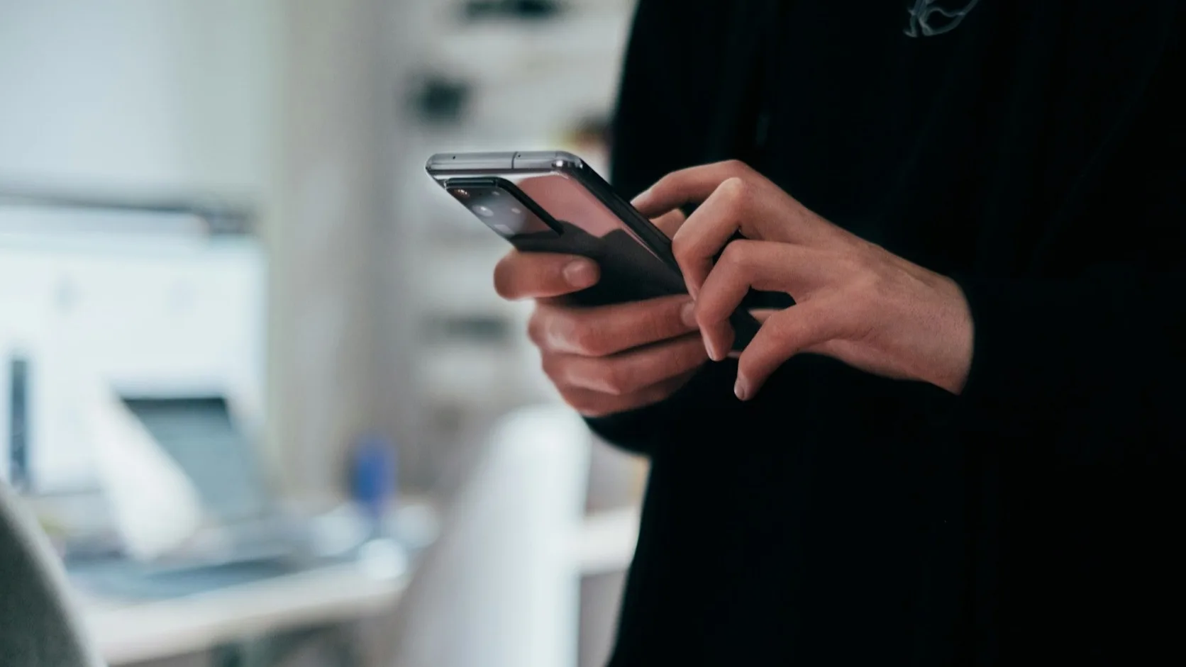 A dating app conversation moving from app chat to texting
